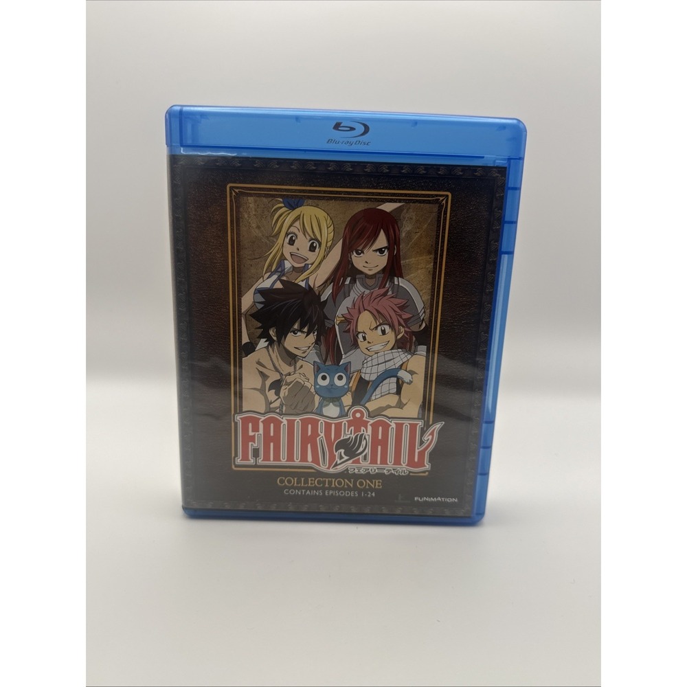Fairy Tail Collection One Blu-ray Funimation Episodes 1-24 Complete Anime Set